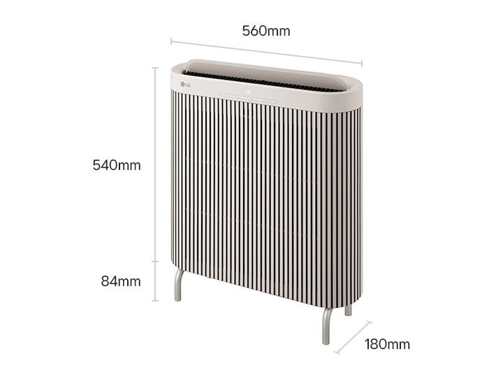Máy lọc không khí LG PuriCare Wallfit W60GLGG0.ABAE 43W